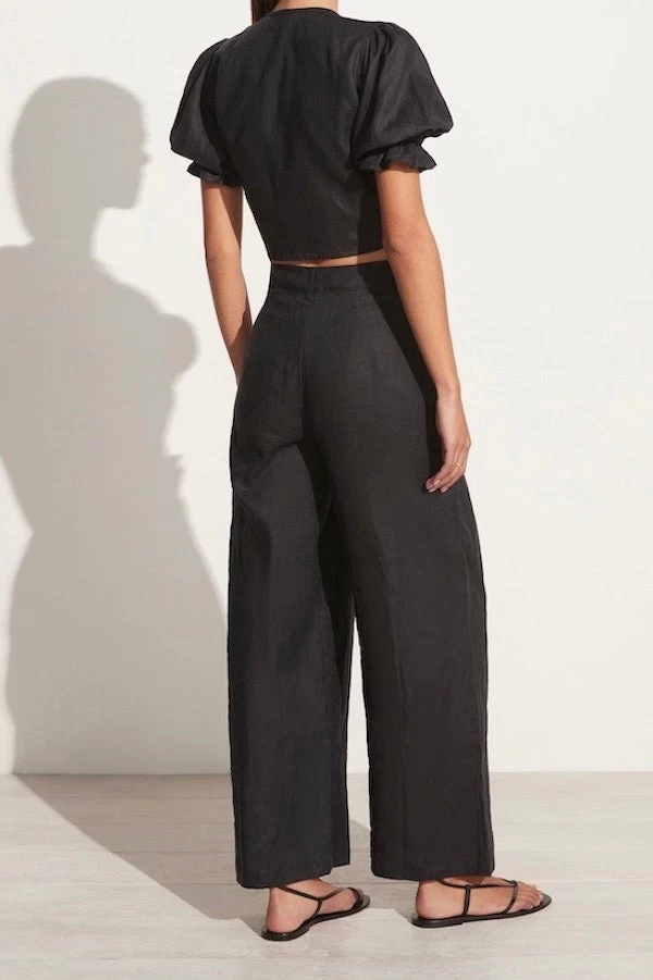 Faithfull The Brand Jamais Top Black 6 Faithfull The Brand Jamais Top Black - Image 4