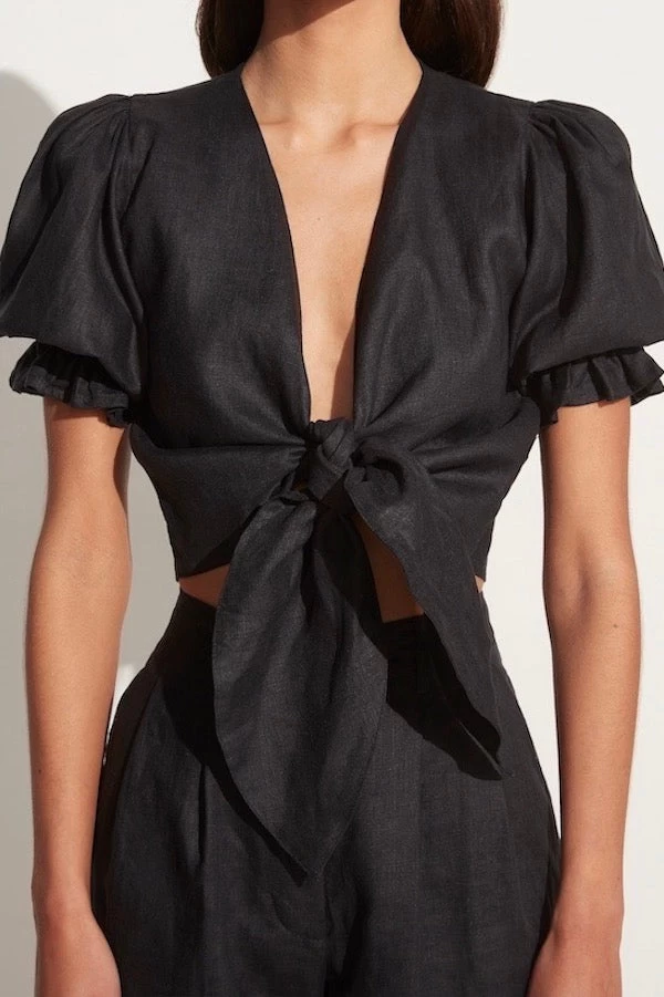 Faithfull The Brand Jamais Top Black 3 Faithfull The Brand Jamais Top Black