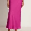 Faithfull The Brand Estina Skirt Magenta -Chic Boutique Shop FF2613 MGT 3