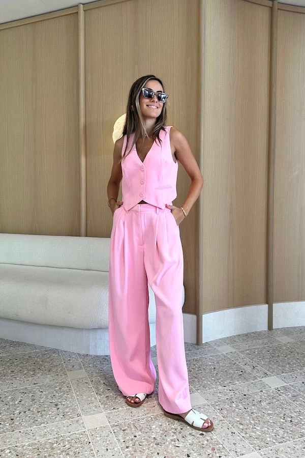 Sweet Escape Vest Pink 3 Sweet Escape Vest Pink