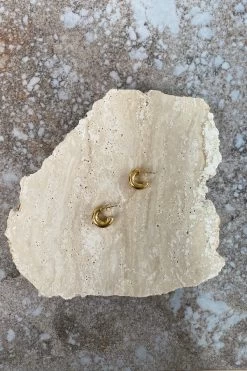 Gold Mini Cuff Earrings