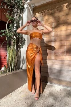 Soleil Skirt Copper -Chic Boutique Shop IMG 0924 b6e712ca 5f26 47a3 a6e2 142cbb721669