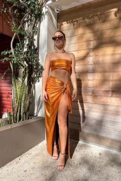 Soleil Bandeau Copper -Chic Boutique Shop IMG 0925