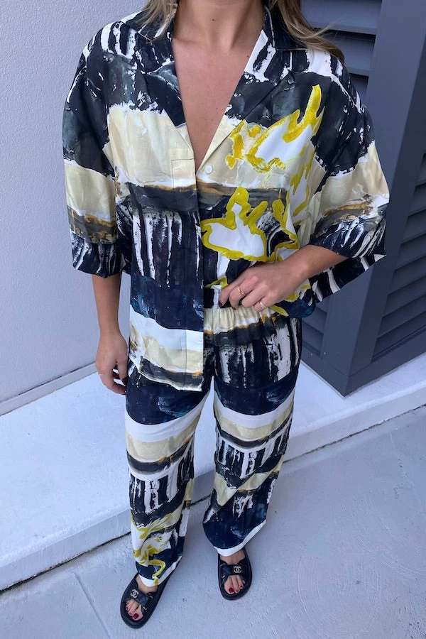 Skye Printed Short Sleeve Shirt 3 Skye Printed Short Sleeve Shirt