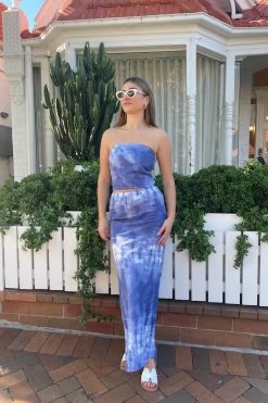 Faithfull The Brand Davina Bias Skirt Ceira