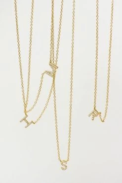 Pavé Letter Necklace 10 Pavé Letter Necklace -Chic Boutique Shop IMG 2184 3000x 4399fe17 f65e 46f9 a67d cdf2b602111d