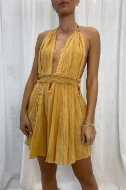 Lefkothea Mini Dress Melon
