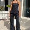 Faithfull The Brand Rossio Pants Black -Chic Boutique Shop IMG 5074