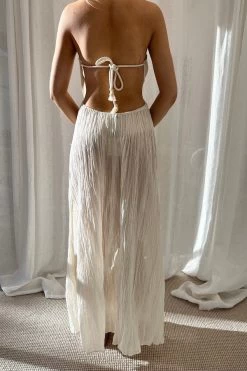 Penelope Dress Ecru -Chic Boutique Shop IMG 5664