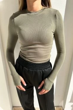 The Brooklyn Top Khaki