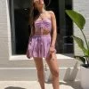 Ana Shorts Lilac -Chic Boutique Shop IMG 8930 30320412 9155 47a3 9ec7 e49505b1c9e2