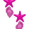 Le Splash Earrings Barbie Pink -Chic Boutique Shop JIET WL1 V1copy