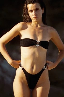 Nicole Bikini Black/Silver