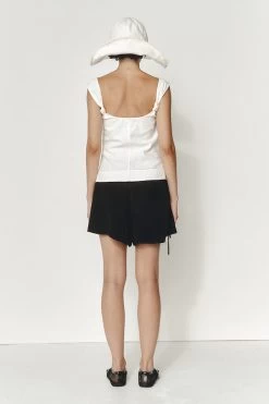 Tess Top Ivory -Chic Boutique Shop MarleS23 2121