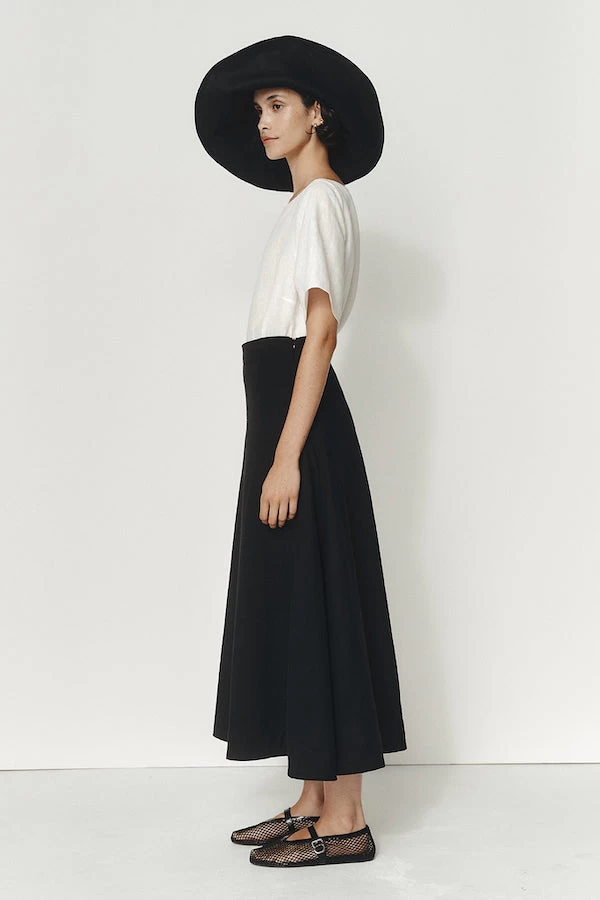 Yves Skirt Black 4 Yves Skirt Black - Image 2