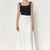 Yves Skirt Ivory -Chic Boutique Shop MarleS23 2131