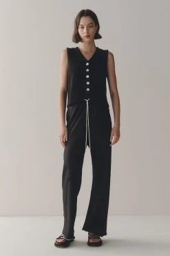 Kate Waistcoat Black