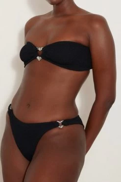Nicole Bikini Black/Silver -Chic Boutique Shop NicoleBikiniCrinkleBlack D 1800x1800 966edc2e 9e26 47a3 992e e971920a9e3d