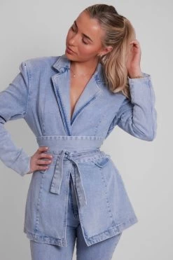 Ultimate Muse Denim Blazer -Chic Boutique Shop OddMuseApril2310810 1800x1800 078f41e6 ed94 40e6 8982 450a91455f6a