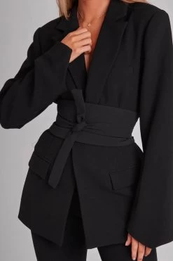 Ultimate Muse Blazer With Additional Belts Black -Chic Boutique Shop OddMuseLDN10724 1800x1800 7ebbe018 ef62 4d82 ad43 a940492964a1