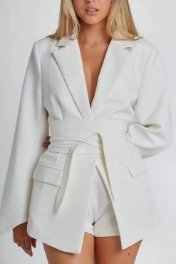 Ultimate Muse Blazer With Additional Belts White 9 Ultimate Muse Blazer With Additional Belts White -Chic Boutique Shop OddMuseLDN12420 1800x1800 9efd603b 058b 4163 81d5 639f72804fb4