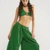 OSEREE Lumiere Wide Pants Emerald