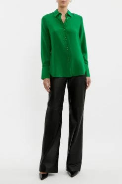 Chic Boutique Shop -Chic Boutique Shop PASCAL SHIRT RVAS 2489 GREEN 0460 52323