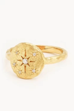 Gold Desert Sky Ring