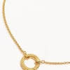 Gold Intertwined Annex Link Necklace