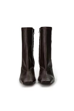 Halsey Chocolate Nappa 10.5cm Ankle Boots 9 Halsey Chocolate Nappa 10.5cm Ankle Boots -Chic Boutique Shop Picture 2023 04 19T152807.508