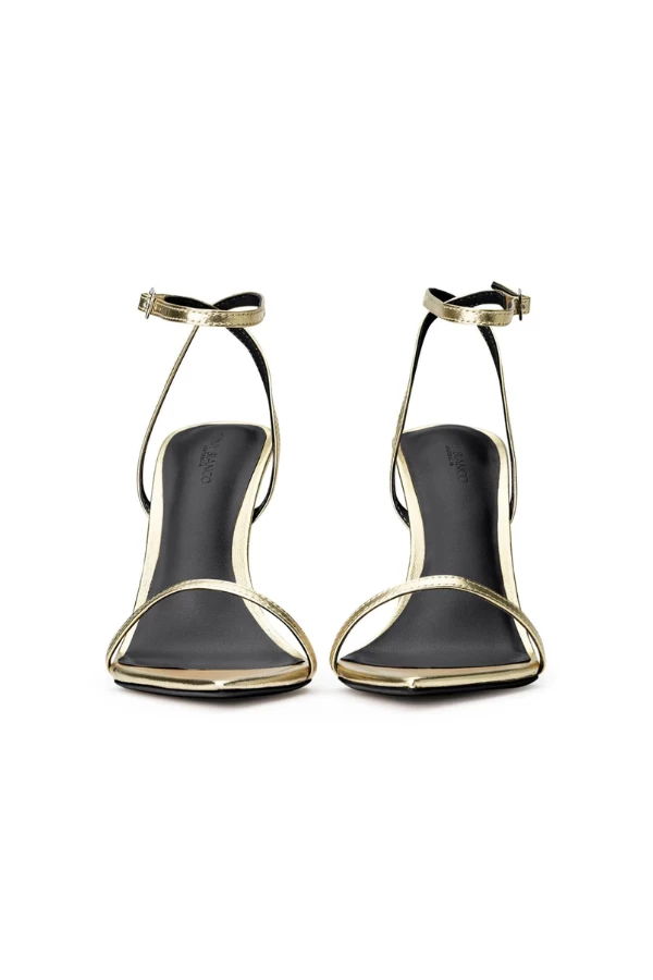 Myra Gold Nappa Metallic 10.5cm Heels 5 Myra Gold Nappa Metallic 10.5cm Heels - Image 3