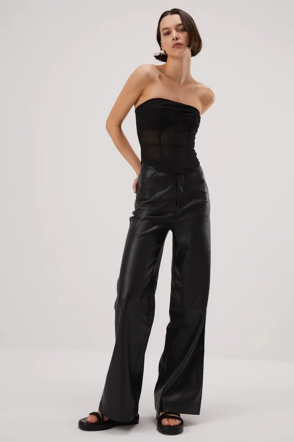 Rumi Mesh Bustier Black 4 Rumi Mesh Bustier Black - Image 2