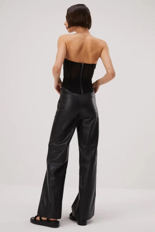 Rumi Mesh Bustier Black 5 Rumi Mesh Bustier Black - Image 3