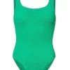 Square Neck Swim Emerald