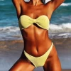 Jean Bikini Yellow -Chic Boutique Shop Re sizeforweb 69