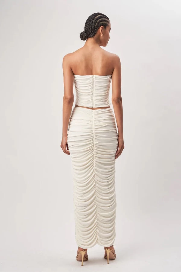 Roma Skirt White 6 Roma Skirt White - Image 4