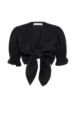 Faithfull The Brand Jamais Top Black 11 Faithfull The Brand Jamais Top Black -Chic Boutique Shop S158 22617 FaithfullTheBrand B 3274