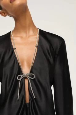 Bias Lounge Shirt Black -Chic Boutique Shop S18 23121 MichaelLoSordo 0671 600xcopy