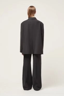 Wide Leg Wool Boy Pant Black -Chic Boutique Shop S36 22649 MichaelLoSordo 1834 7638ec5a 9aa8 445c 8965 1fe07b9c5319 5000xcopy