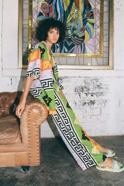 "VERY GEO 2.0" Resort Shirt -Chic Boutique Shop SVS Spring2023 Look17 3