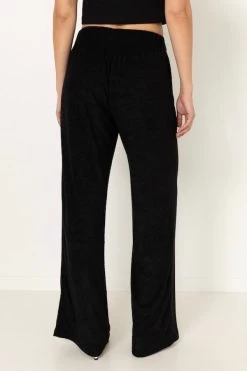 Wide Leg Pants Black -Chic Boutique Shop SummiSummiAW23 3662