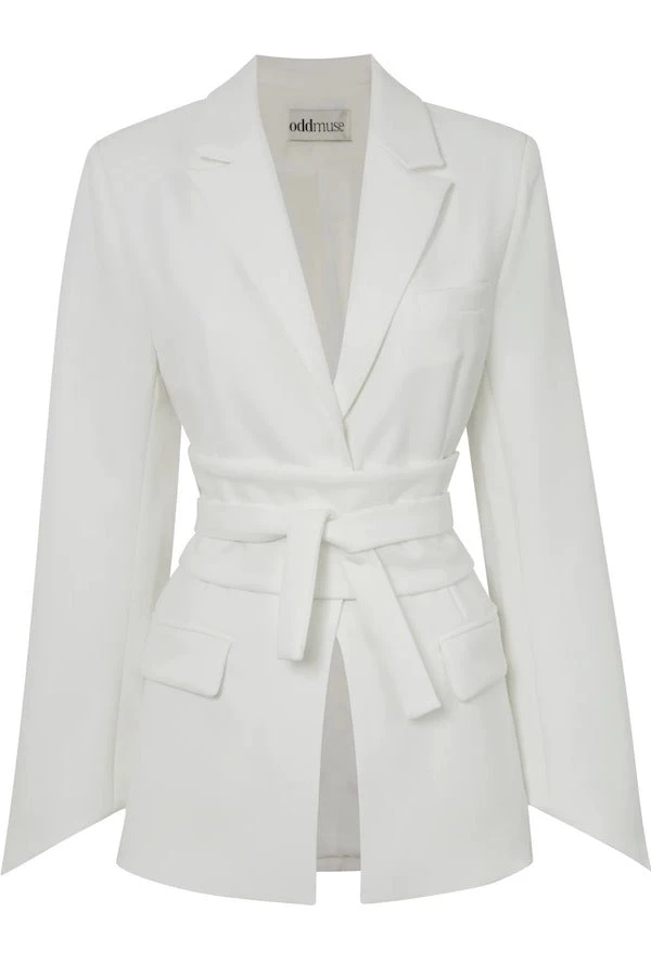 Ultimate Muse Blazer With Additional Belts White 7 Ultimate Muse Blazer With Additional Belts White - Image 5