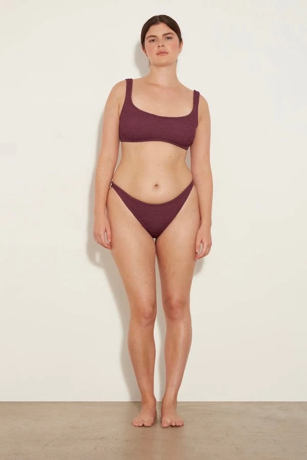 Xandra Bikini Metallic Grape 5 Xandra Bikini Metallic Grape - Image 3