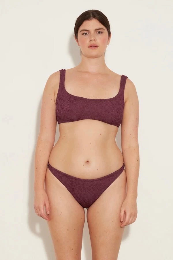 Xandra Bikini Metallic Grape 6 Xandra Bikini Metallic Grape - Image 4