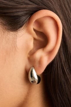 Silver Made Of Magic Large Earrings -Chic Boutique Shop e37s925 silver made of magic large earrings silver 2