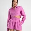 Cropped Structured Shirt Fuchsia 1 Cropped Structured Shirt Fuchsia -Chic Boutique Shop fuchsia linen 1953 3998f613 4034 4cf6 bdae 25f678892f90