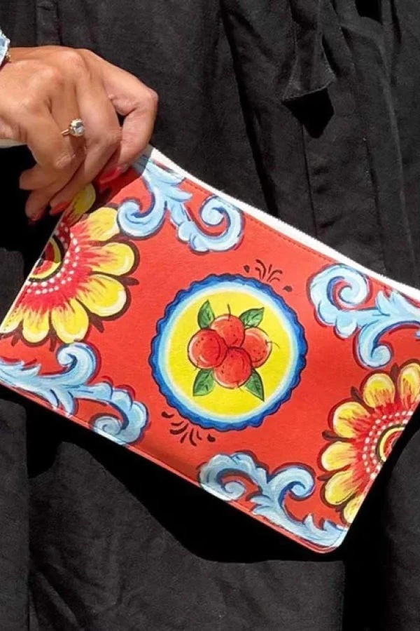 Clutch Arancio Piana 4 Clutch Arancio Piana - Image 2