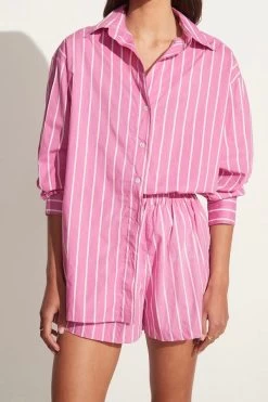 Faithfull The Brand Daija Shirt Adia Stripe